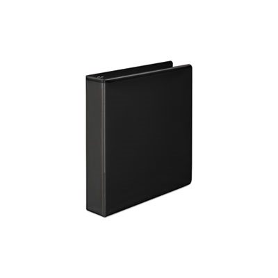 Basic D-Ring View Binder, 1 1 / 2" Cap, Black Basic D-Ring View Binder, 1 1 / 2" Cap, Black
